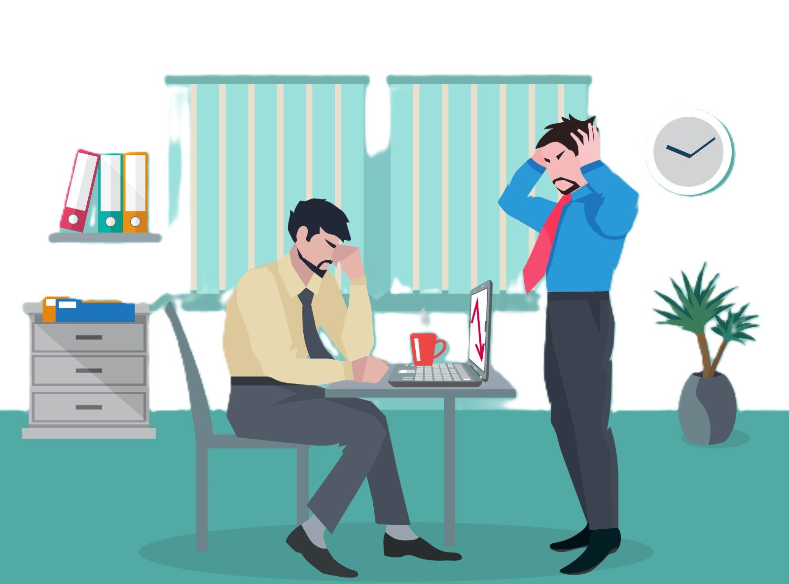 Company closure and winding up — business stress and declining performance
